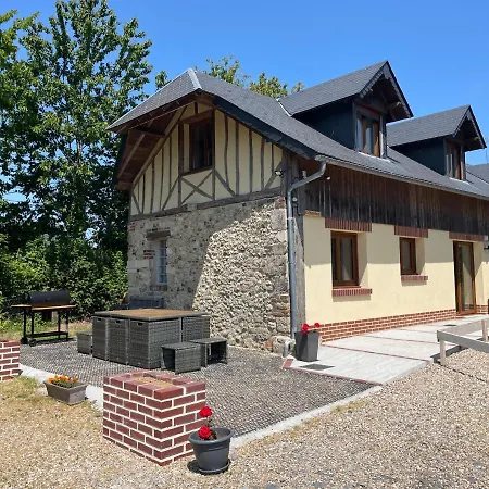 La Charreterie Au Pays De Honfleur Villa Genneville Exterior photo